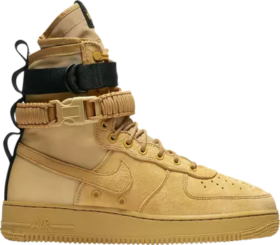 Кроссовки Nike SF Air Force 1 High 'Wheat', загар