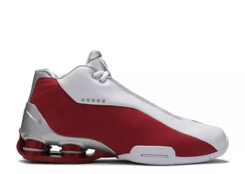 Кроссовки Nike SHOX BB4 RETRO 'VARSITY RED' 2019, белый