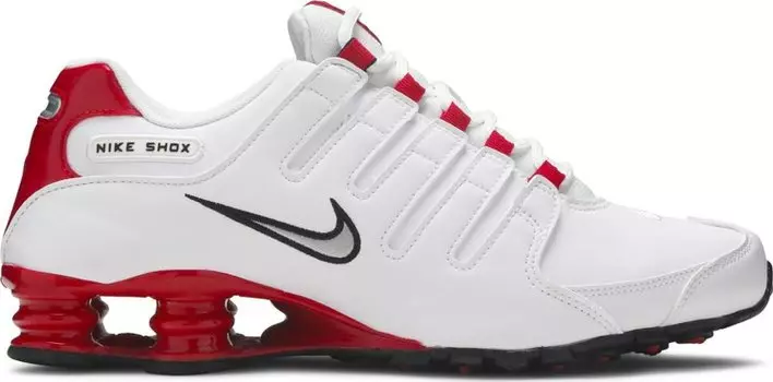 Кроссовки Nike Shox NZ 'White University Red', белый