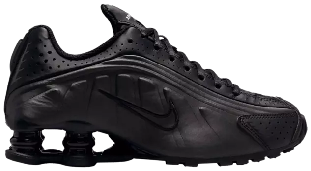 Кроссовки Nike Shox R4 GS 'Triple Black', черный