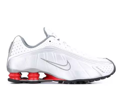 Кроссовки Nike SHOX R4 RETRO 'COMET RED' 2019, белый