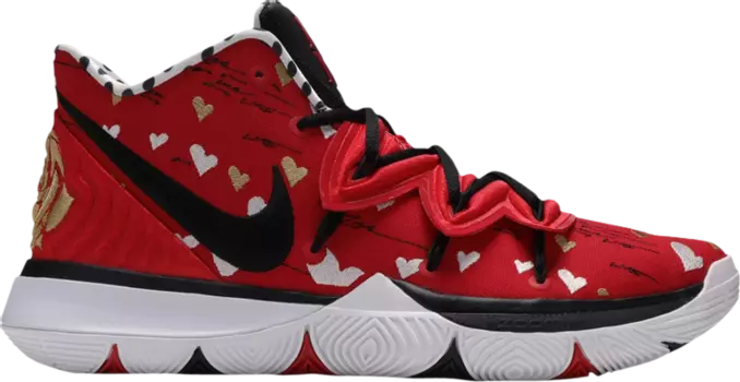 Кроссовки Nike SneakerRoom x Kyrie 5 'I Love You Mom', красный