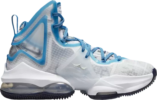 Кроссовки Nike Space Jam x LeBron 19 GS 'Sweatsuit', белый