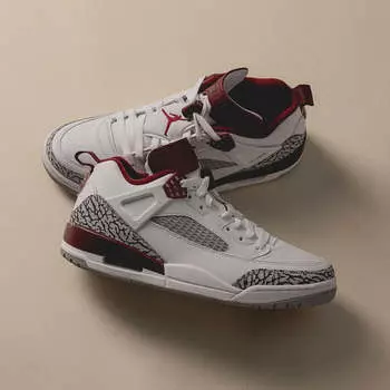 Кроссовки Nike Spizike Low Jordan, белый