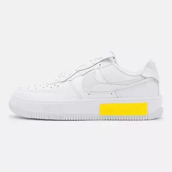 Кроссовки Nike Sportswear Air Force 1 Fontanka, white/summit white/photon dust/optic yellow/black