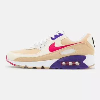 Кроссовки Nike Sportswear Air Max 90 Air Sprung 'Sesame', sesame/rush pink/coconut milk/phantom/electro purple