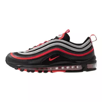 Кроссовки Nike Sportswear Air Max 97, black/university red/metallic silver