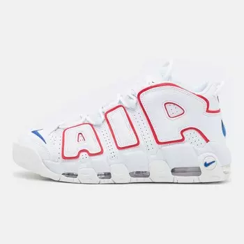 Кроссовки Nike Sportswear Air More Uptempo 96 Unisex, white/game royal/university red/sail