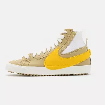 Кроссовки Nike Sportswear Blazer Mid '77 Jumbo Unisex, wheat grass/vivid sulfur/sail/wheat grass/black/team orange