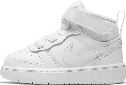 Кроссовки Nike Sportswear "Court Vision Mid" для малышей с дизайном в стиле Air Force 1, белый