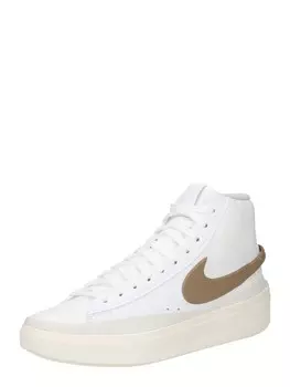 Кроссовки Nike Sportswear High-Top Sneakers BLAZER PHANTOM, белый