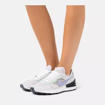 Кроссовки Nike Sportswear Waffle One, football grey/light thistle/dark obsidian/white doll/ghost green