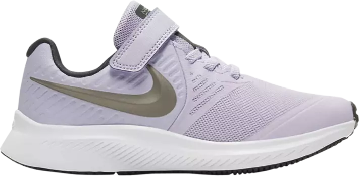 Кроссовки Nike Star Runner 2 PS 'Violet Frost Metallic Pewter', фиолетовый