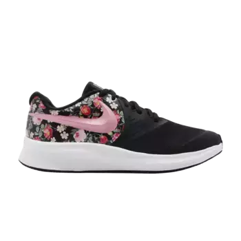 Кроссовки Nike Star Runner 2 Vintage Floral GS, черный