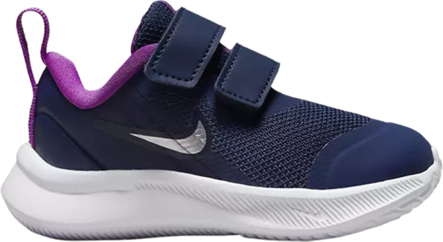 Кроссовки Nike Star Runner 3 TD 'Midnight Navy Vivid Purple', синий