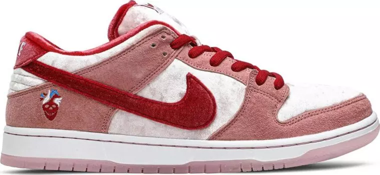 Кроссовки Nike StrangeLove x Dunk Low SB 'Valentine's Day', розовый
