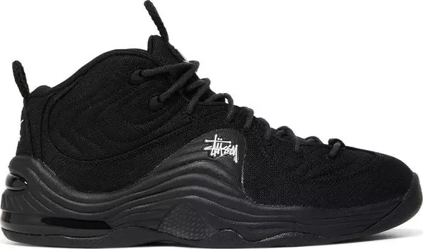 Кроссовки Nike Stussy x Air Penny 2 'Black', черный