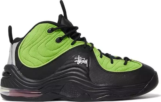 Кроссовки Nike Stussy x Air Penny 2 'Vivid Green', зеленый