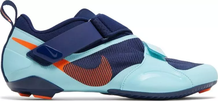Кроссовки Nike SuperRep Cycle 'Blue Void Copa Orange', синий