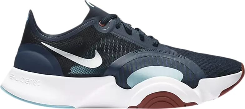 Кроссовки Nike SuperRep Go 'Deep Ocean Aqua', синий