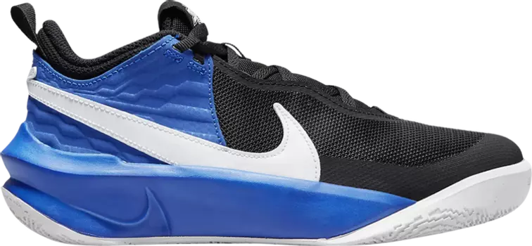 Кроссовки Nike Team Hustle D10 GS, черно-синий