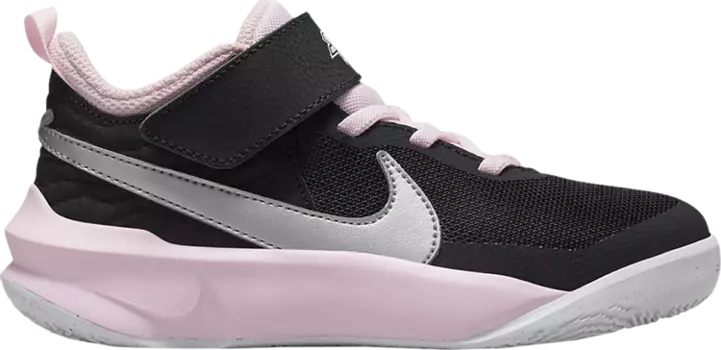 Кроссовки Nike Team Hustle D10 PS 'Black Pink Foam', черный