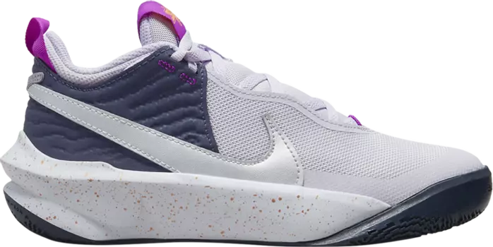 Кроссовки Nike Team Hustle D10 SE GS 'Barely Grape', фиолетовый