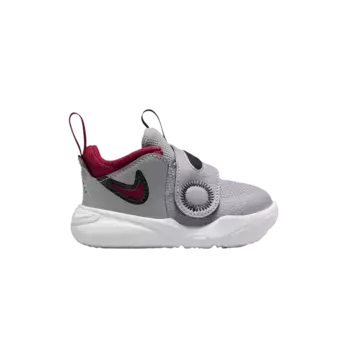 Кроссовки Nike Team Hustle D11 TD Cement Grey Gym Red, серый