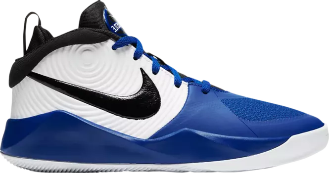 Кроссовки Nike Team Hustle D9 GS 'White Game Royal', белый