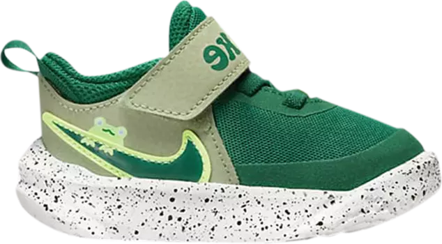 Кроссовки Nike Team Hustle D 10 Lil TD 'Frog', зеленый