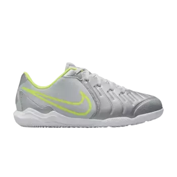 Кроссовки Nike Tiempo Legend 10 Academy IC GS Mad Voltage Pack, серебряный