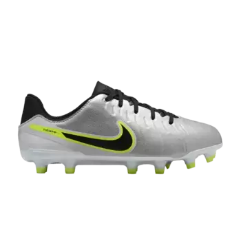 Кроссовки Nike Tiempo Legend 10 Academy MG GS Mad Voltage Pack, серебряный