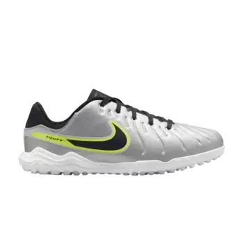 Кроссовки Nike Tiempo Legend 10 Academy TF GS Mad Voltage Pack, серебряный