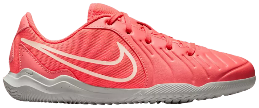 Кроссовки Nike Tiempo Legend 10 Club IC GS 'Mad Energy Pack', красный