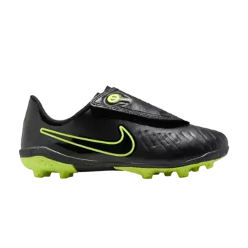 Кроссовки Nike Tiempo Legend 10 Club MG PS Black Volt, черный