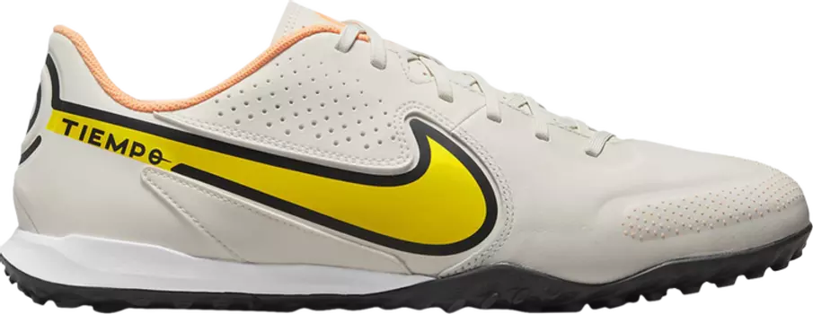 Кроссовки Nike Tiempo Legend 9 Academy TF 'Phantom Yellow Strike', белый