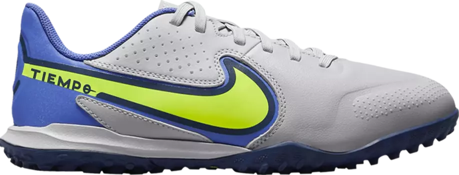 Кроссовки Nike Tiempo Legend 9 Academy TF GS 'Recharge Pack', серый