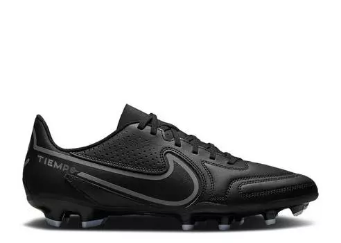 Кроссовки Nike TIEMPO LEGEND 9 CLUB MG 'BLACK IRON GREY', черный