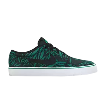 Кроссовки Nike Toki Low TXT Print 'Lucid Green', черный