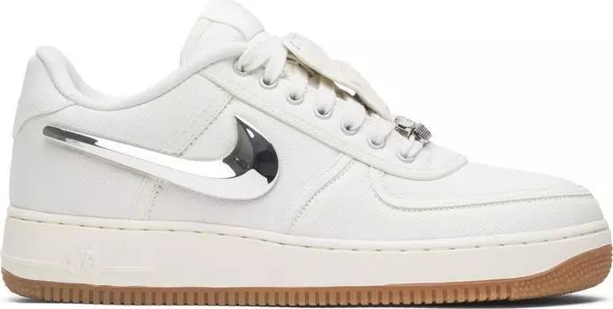 Кроссовки Nike Travis Scott x Air Force 1 'Sail', белый