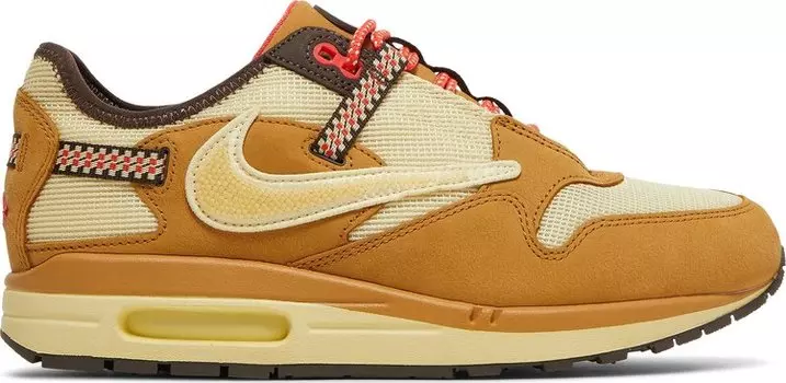 Кроссовки Nike Travis Scott x Air Max 1 'Wheat', загар