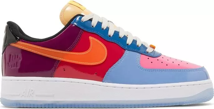 Кроссовки Nike Undefeated x Air Force 1 Low 'Total Orange', многоцветный
