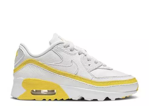 Кроссовки Nike UNDEFEATED X AIR MAX 90 BP 'WHITE OPTIC YELLOW', белый