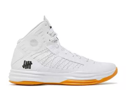 Кроссовки Nike UNDEFEATED X HYPERDUNK SP 'WHITE', белый