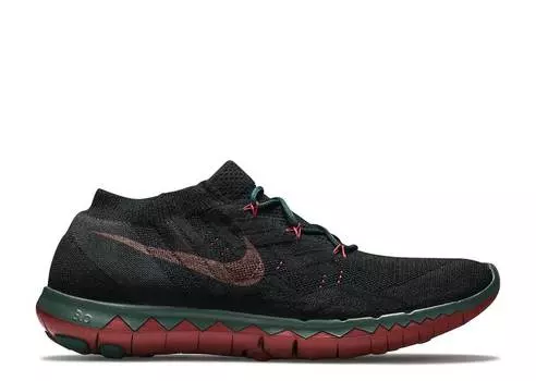 Кроссовки Nike UNDERCOVER X GYAKUSOU X FREE 3.0 FLYKNIT 'BLACK RED GREEN', черный