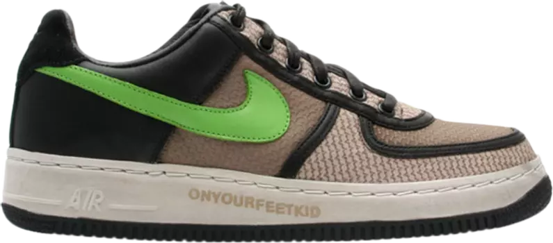 Кроссовки Nike UNDFTD x Air Force 1 Insideout Priority, черный