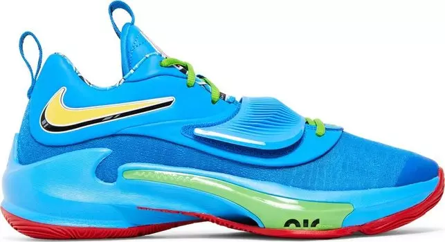 Кроссовки Nike UNO x Zoom Freak 3 NRG '50th Anniversary - Blue', синий