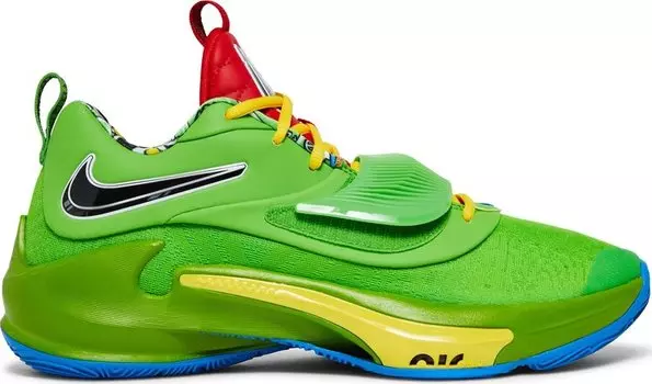 Кроссовки Nike UNO x Zoom Freak 3 NRG '50th Anniversary - Green', зеленый