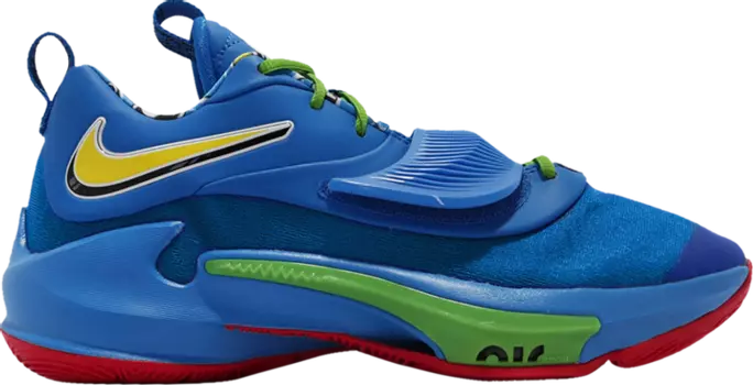 Кроссовки Nike UNO x Zoom Freak 3 NRG EP '50th Anniversary - Blue', синий