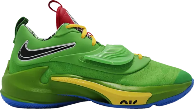 Кроссовки Nike UNO x Zoom Freak 3 NRG EP '50th Anniversary - Green', зеленый